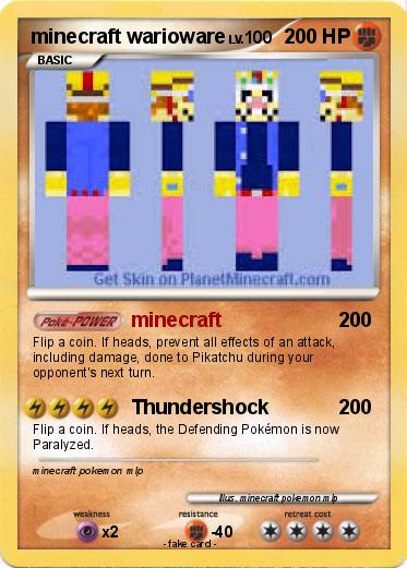 Pokemon minecraft warioware