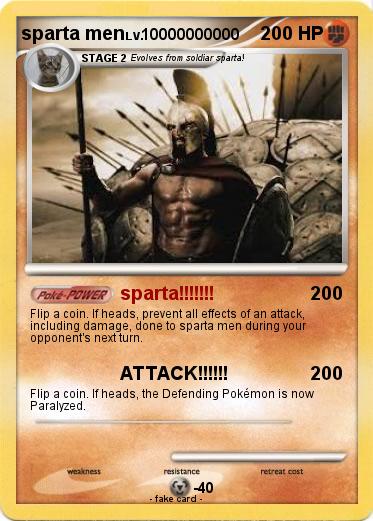 Pokemon sparta men