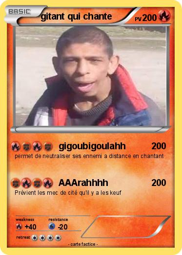 Pokemon gitant qui chante