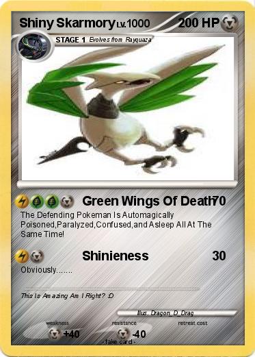 Pokemon Shiny Skarmory