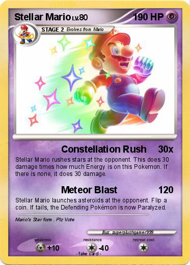 Pokemon Stellar Mario
