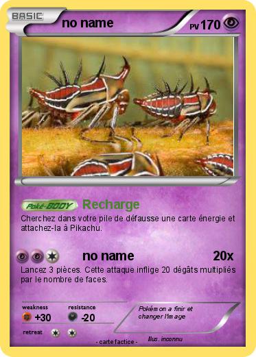 Pokemon no name