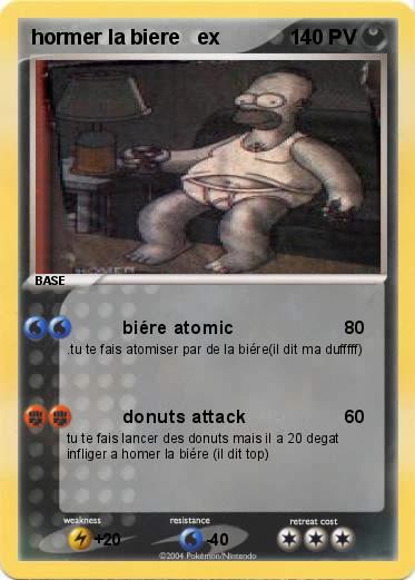 Pokemon hormer la biere   ex