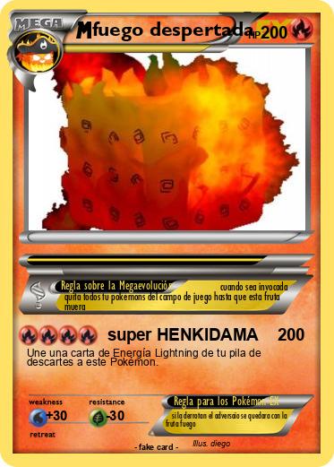 Pokemon fuego despertada