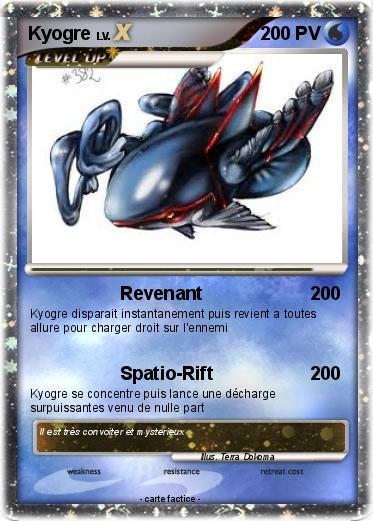 Pokemon Kyogre
