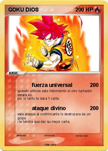 Pokemon GOKU DIOS