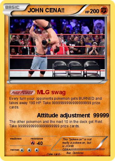Pokemon JOHN CENA!!