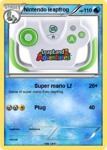 Pokemon Nintendo leapfrog