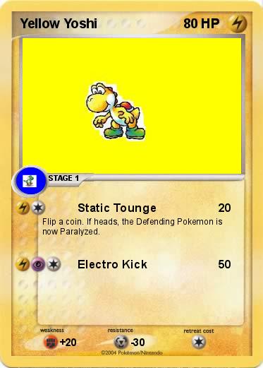 Pokemon Yellow Yoshi