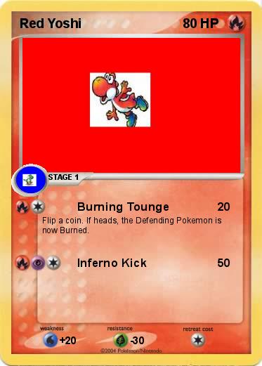 Pokemon Red Yoshi