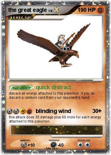 Pokemon the great eagle