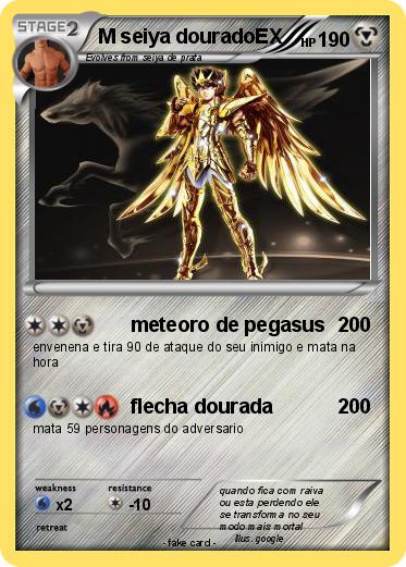 Pokemon M seiya douradoEX