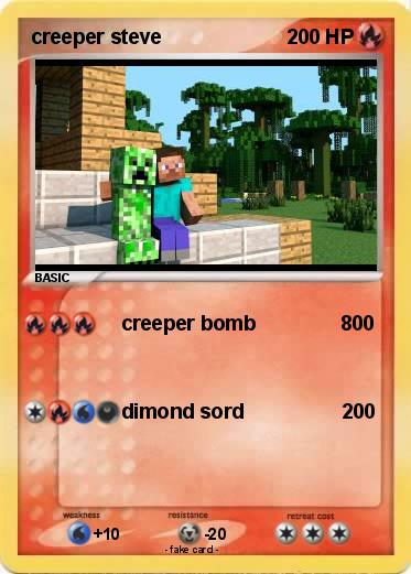 Pokemon creeper steve