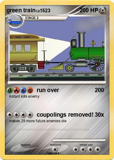 Pokemon green train