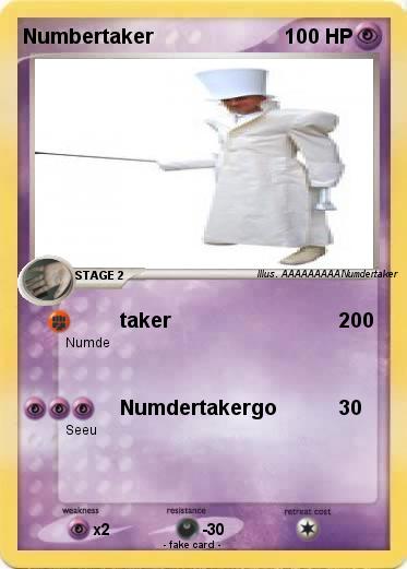 Pokemon Numbertaker