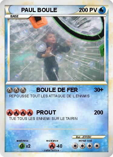 Pokemon PAUL BOULE
