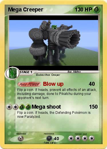 Pokemon Mega Creeper