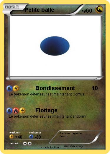 Pokemon Petite balle
