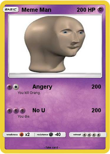 Pokemon Meme Man