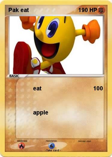 Pokemon Pak eat