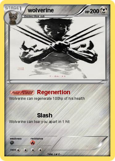 Pokemon wolverine