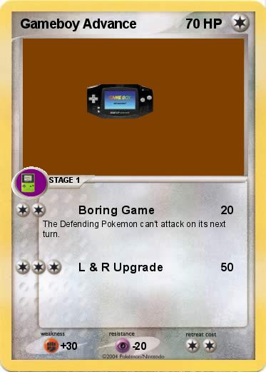 Pokemon Gameboy Advance