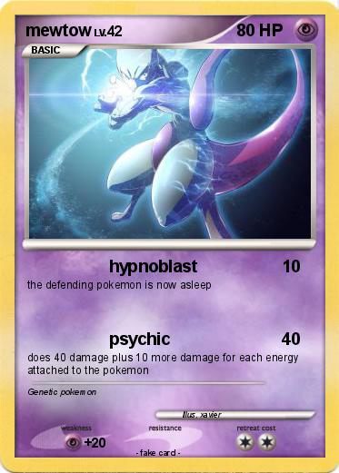 Pokemon mewtow