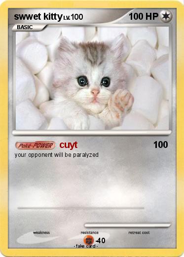 Pokemon swwet kitty
