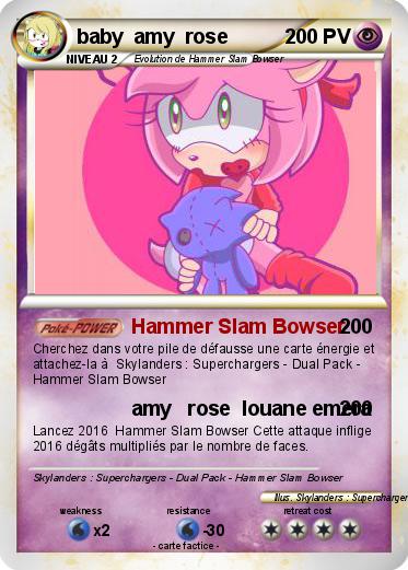 Pokemon baby  amy  rose