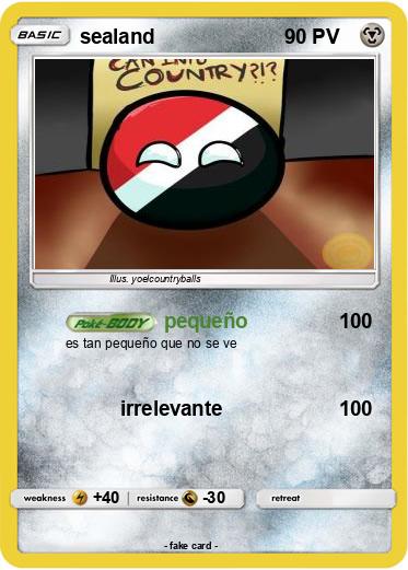 Pokemon sealand