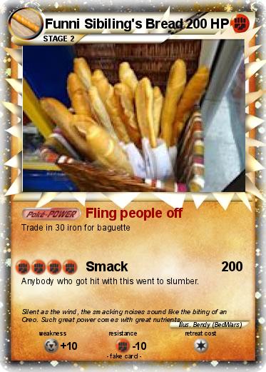 Pokemon Funni Sibiling's Bread
