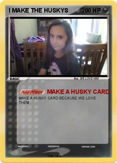 Pokemon I MAKE THE HUSKYS