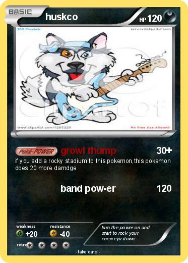 Pokemon huskco
