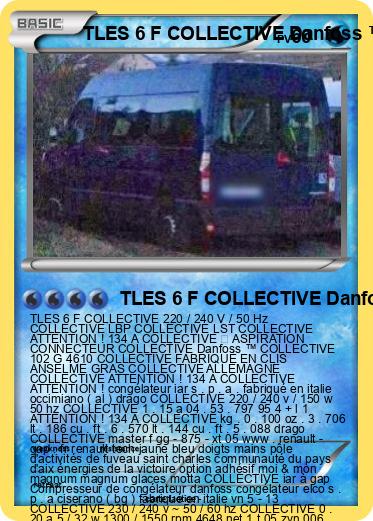 Pokemon TLES 6 F COLLECTIVE Danfoss ™