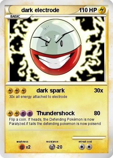 Pokemon dark electrode