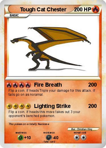 Pokemon Tough Cat Chester