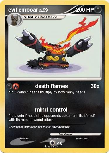 Pokemon evil emboar