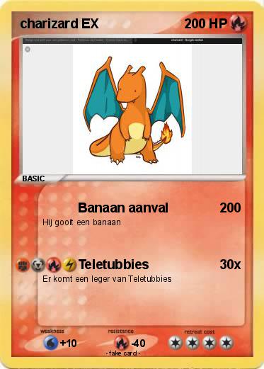Pokemon charizard EX