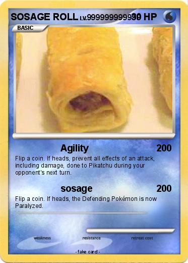 Pokemon SOSAGE ROLL