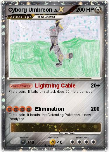 Pokemon Cyborg Umbreon