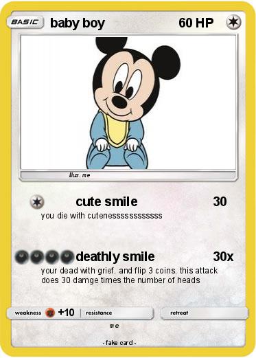 Pokemon baby boy