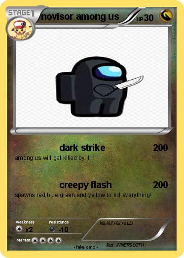 Pokemon novisor among us