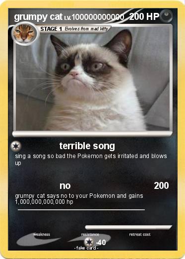 Pokemon grumpy cat