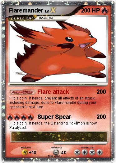 Pokemon Flaremander