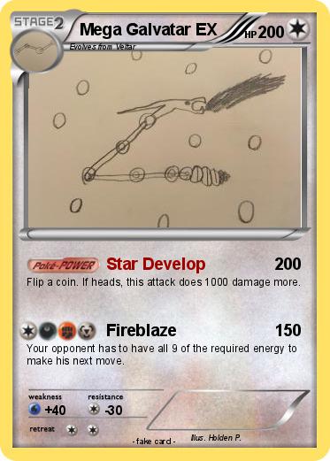 Pokemon Mega Galvatar EX