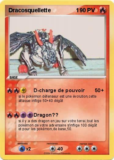 Pokemon Dracosquellette                1