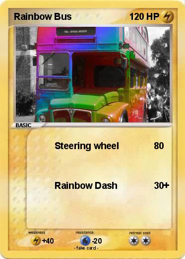 Pokemon Rainbow Bus