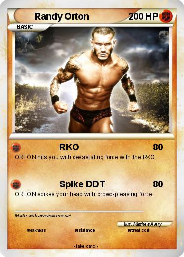 Pokemon Randy Orton