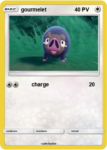 Pokemon gourmelet