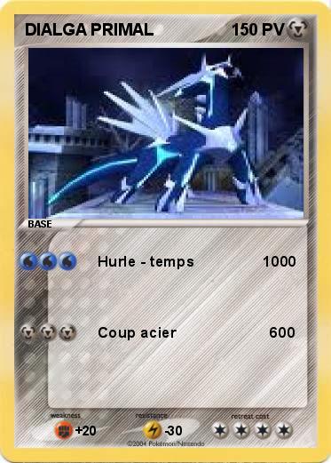 Pokemon DIALGA PRIMAL